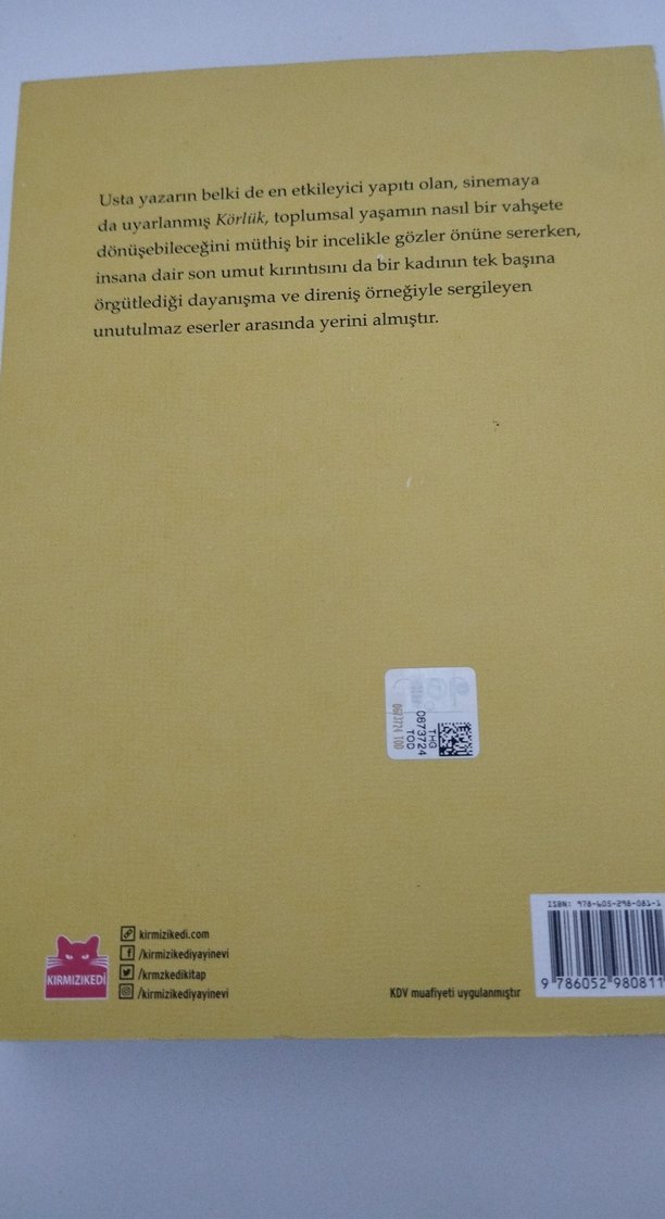 José Saramago - Körlük Romanı - Görsel 2