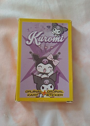  Renkli Kuromi Kart Oyunu