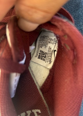 Nike Bordo Erkek Spor Ayakkabı - Görsel 8