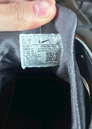 Nike Siyah Kadın Spor Ayakkabı - Görsel 8