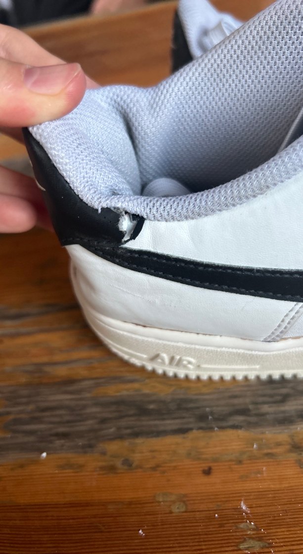 Beyaz Nike Spor Ayakkabı - Görsel 5