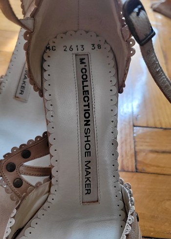 Beyaz Kemerli Dolgu Topuklu Kadın Abiye Ayakkabı - Görsel 4