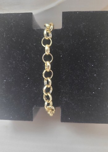 Altın Renk Zincir Detaylı Kadın El Zinciri - Görsel 2