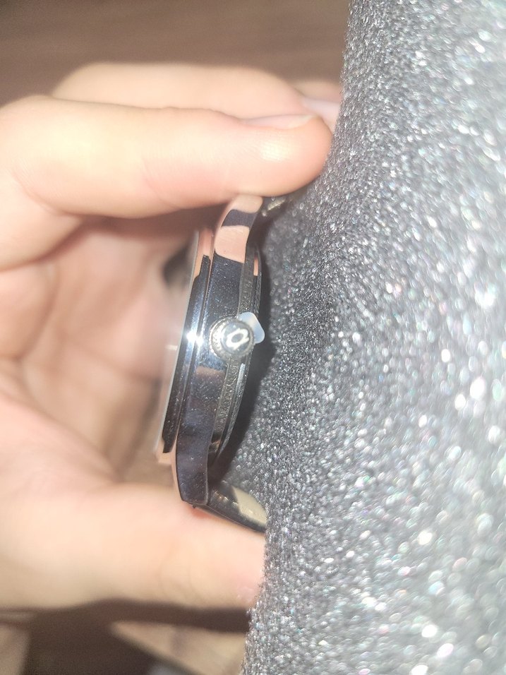 NACAR Erkek Old Money  Kol Saati Siyah Deri Kayış - Görsel 2