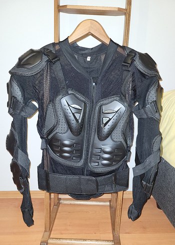 Kemerli Siyah Deri Motosiklet Montu - Görsel 2