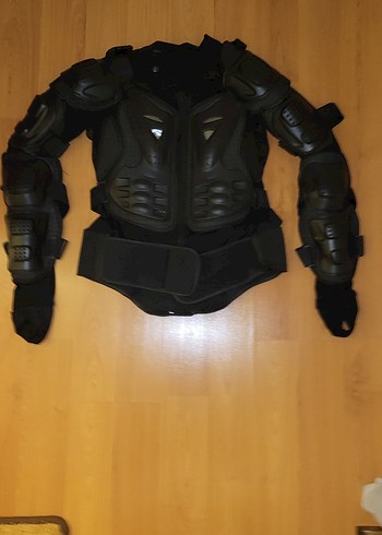 Kemerli Siyah Deri Motosiklet Montu - Görsel 5