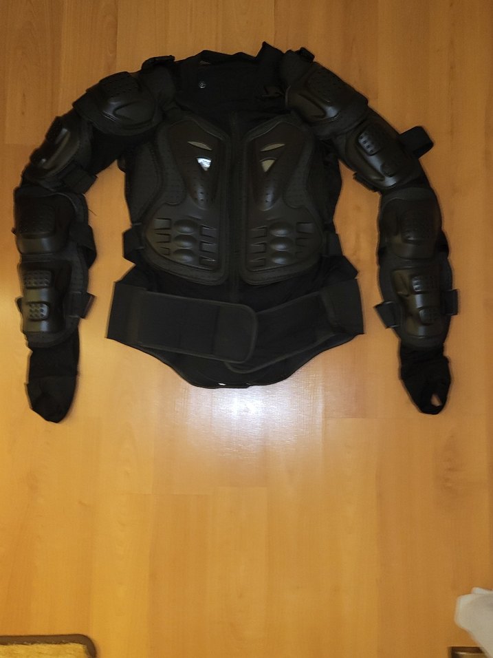 Kemerli Siyah Deri Motosiklet Montu - Görsel 5