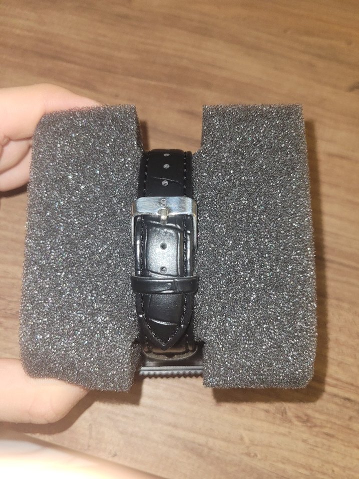 Nacar Erkek Siyah Klasik Saat - Görsel 4