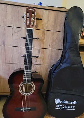 Clariss Kahverengi Klasik Gitar ve Kılıfı - Görsel 8
