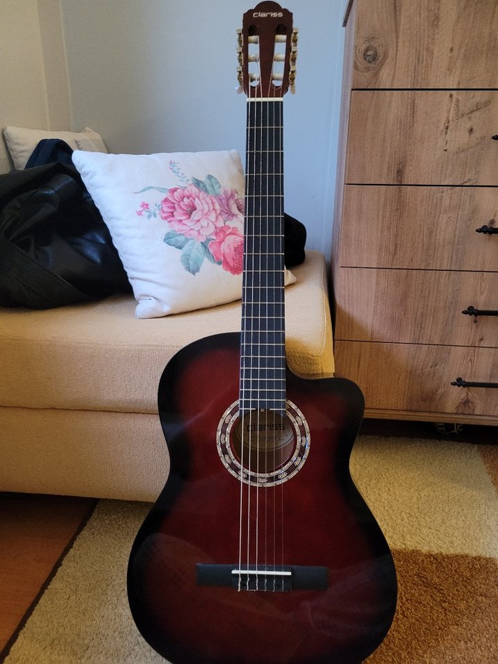 Clariss Kahverengi Klasik Gitar ve Kılıfı - Görsel 3