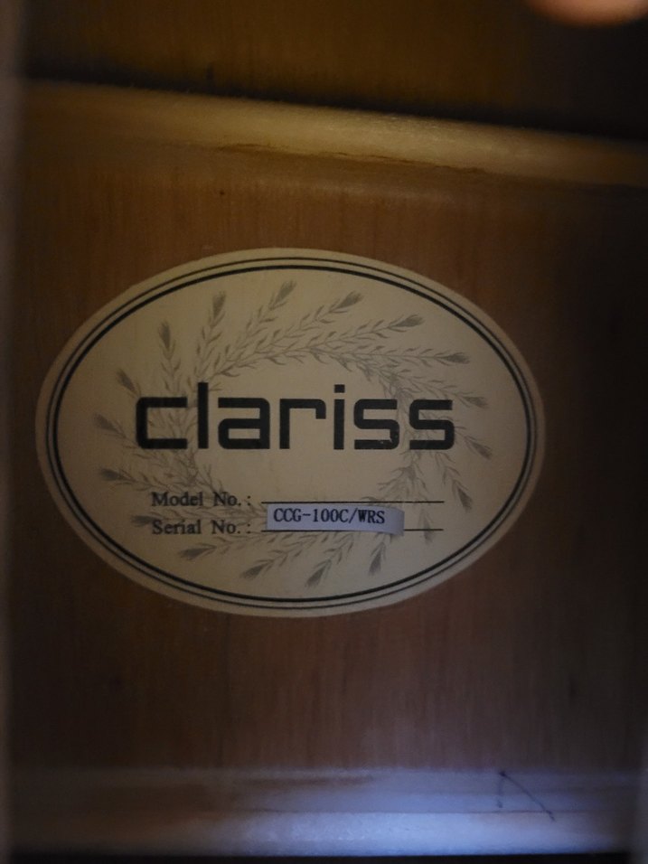 Clariss Kahverengi Klasik Gitar ve Kılıfı - Görsel 5