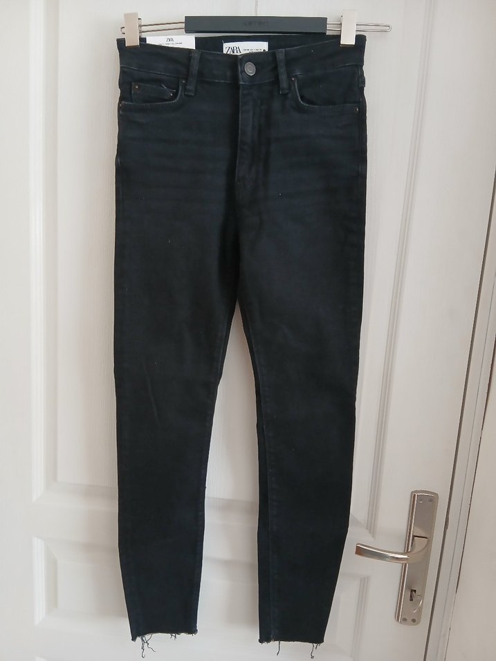 Zara Siyah Skinny Jean - Görsel 2