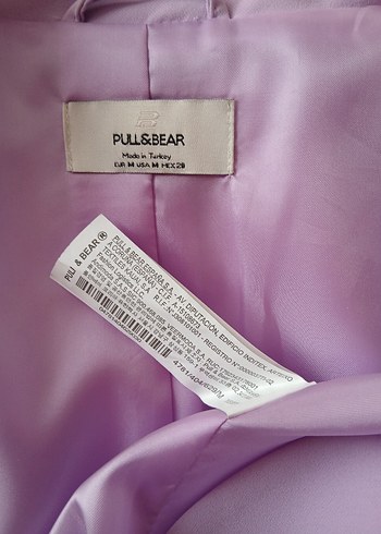 Pull&Bear Lila Blazer Ceket - Görsel 4