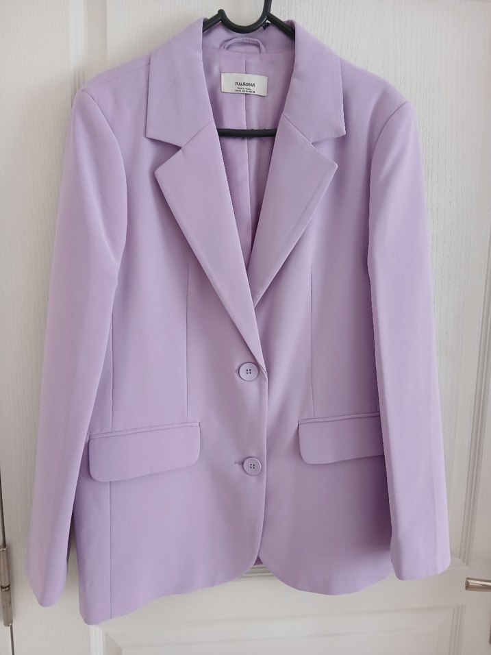Pull&Bear Lila Blazer Ceket - Görsel 2