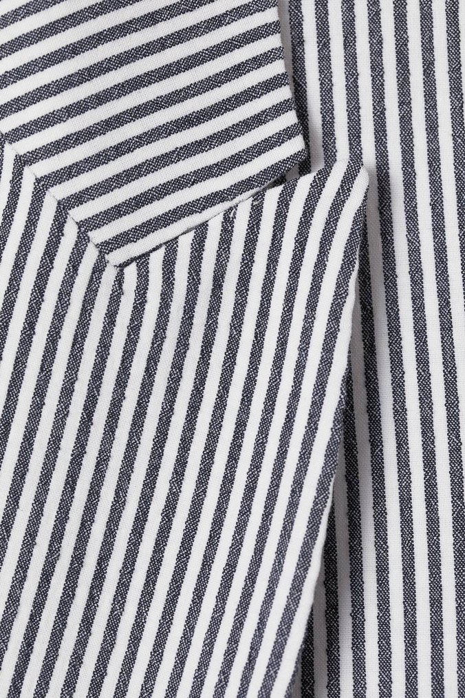 H&M Çizgili Blazer - Görsel 2