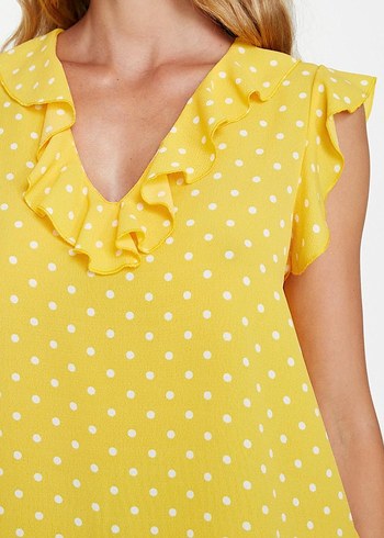 Koton Sarı Bluz - Görsel 4