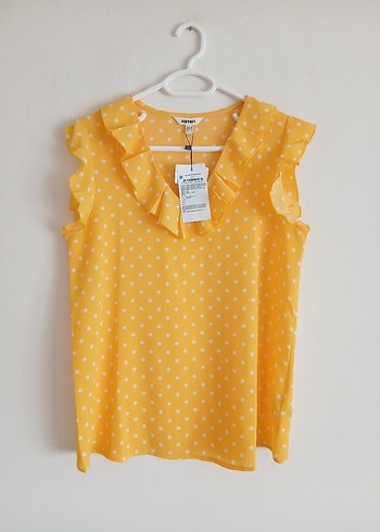 Koton Sarı Bluz - Görsel 5