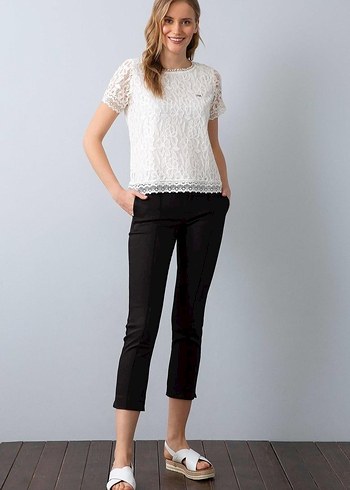 US Polo Beyaz Bluz - Görsel 2