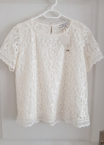 US Polo Beyaz Bluz - Görsel 5