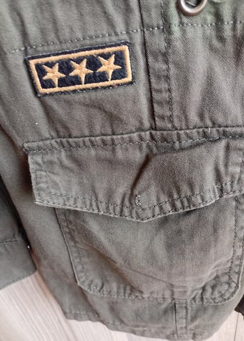 Düğmeli Gri Kadın Ceket - Görsel 3