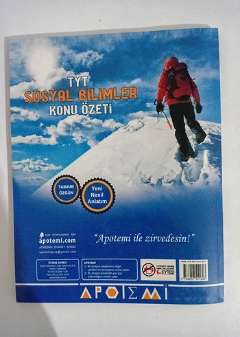 TYT Sosyal Bilimler Konu Özeti Kitabı - Görsel 2