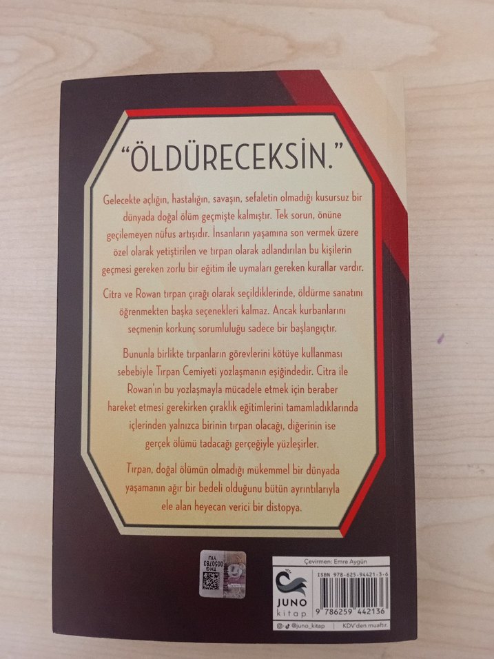 Tirpan - Neal Shusterman - Görsel 2