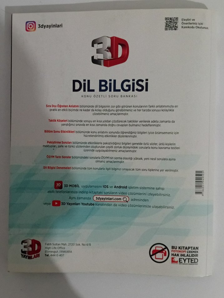 Dil Bilgisi Konu Özetli Soru Bankası - Görsel 2