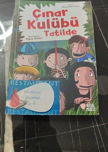 Çınar Kulübü Tatilde - Çocuk Kitabı