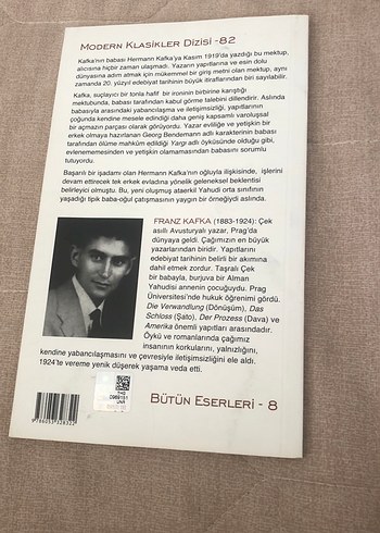  Babaya Mektup - Franz Kafka Roman