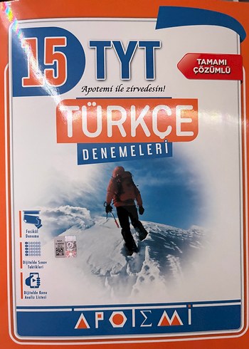 15 TYT Türkçe Tamamı Çözümlü Denemeleri