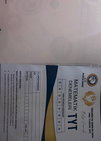  Matematik TYT Branş Denemeleri 15x40