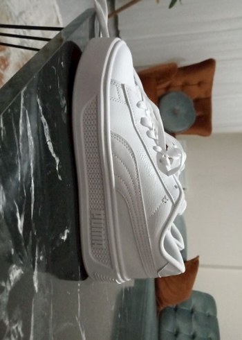 Puma Puma Beyaz Platform Topuklu Kadın Spor Ayakkabı