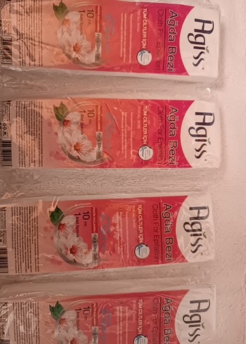 Agiss Ağda Bezi 10 Adet 6 paket gönderilir
