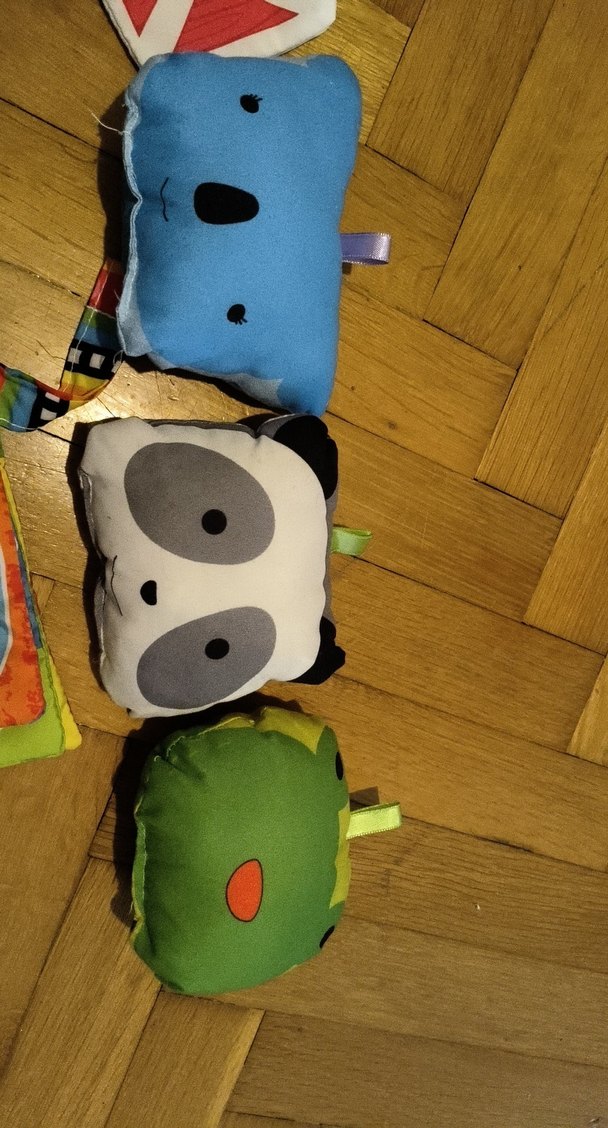 Renkli Yumuşak Bebek Kitapları ve Oyuncaklar - Görsel 5