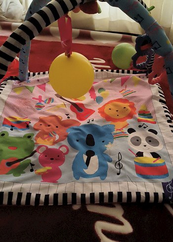 Renkli Bebek Oyun Matı