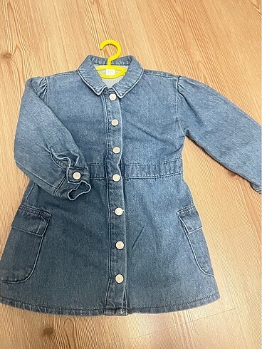 LC Waikiki Kız bebek jean elbise