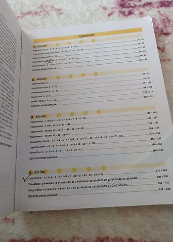  Orijinal AYT Matematik Soru Bankası
