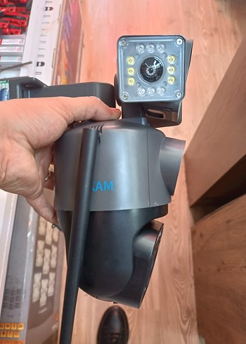 LED Işıklı Çoklu Kamera Ünitesi Siyah - Görsel 2