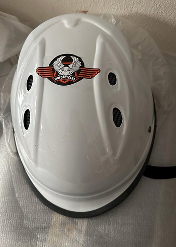 Diger Gri Biker Motosiklet Kaskı jokey kask - Görsel 2