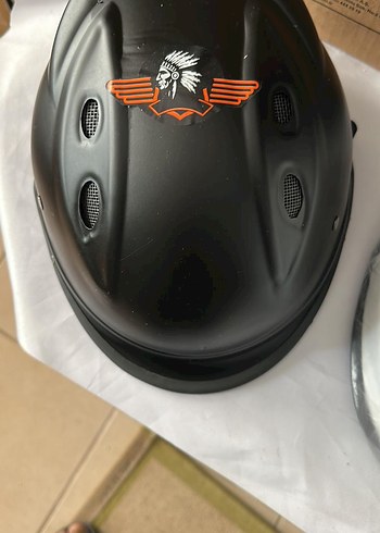 Diger Gri Biker Motosiklet Kaskı jokey kask - Görsel 3