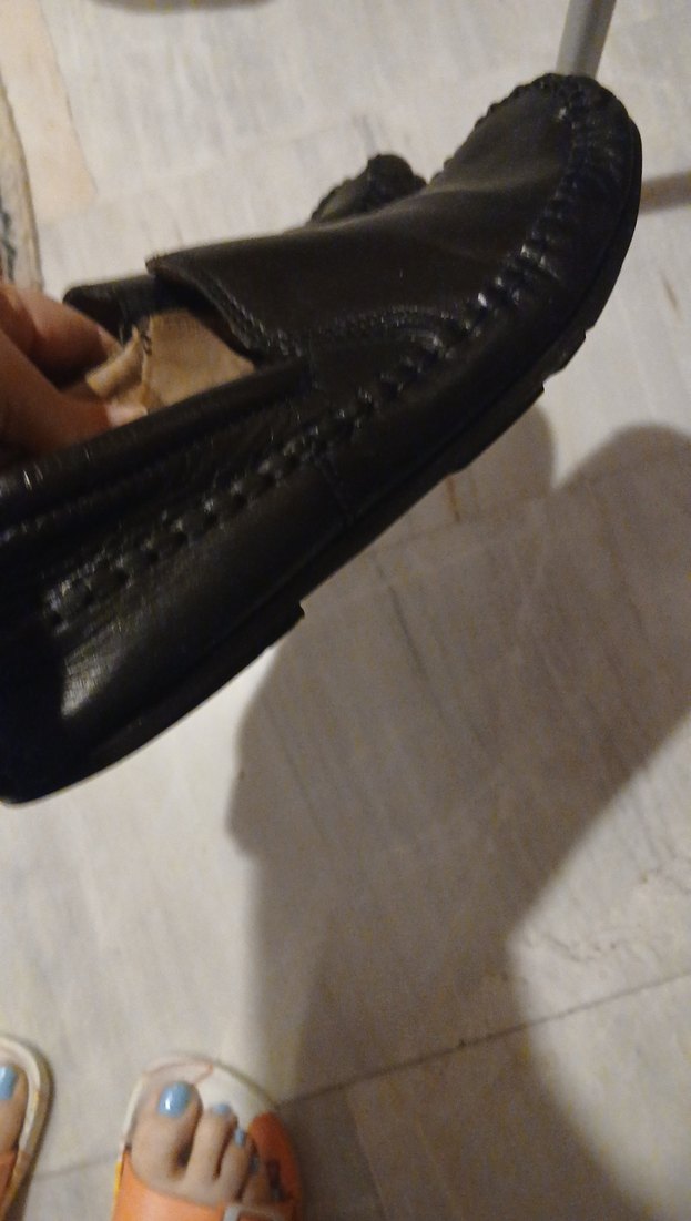 Erkek Siyah Deri Tokalı Loafer - Görsel 3