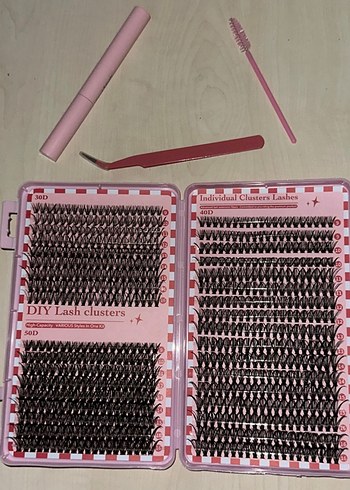  Beden SINIRLI STOK Temu Kirpik seti(700 parça)