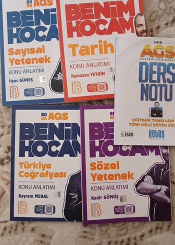 Benim Hocam Konu Anlatımı Seti - AGS 2025