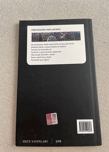 Prensesleri Geri Çağırın - Celâl Fedai şiir kitabı - Görsel 2