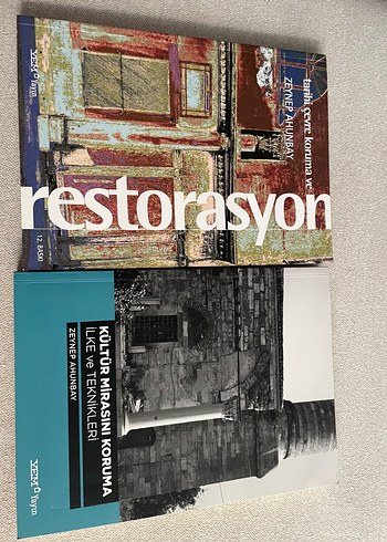 Restorasyon ve Kültür Mirasını Koruma Kitapları Set