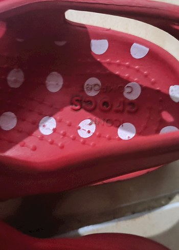 Crocs Kırmızı Puantiyeli Kız Çocuk crocs