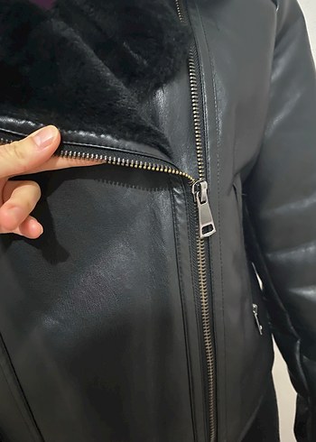 Stradivarius Deri ceket