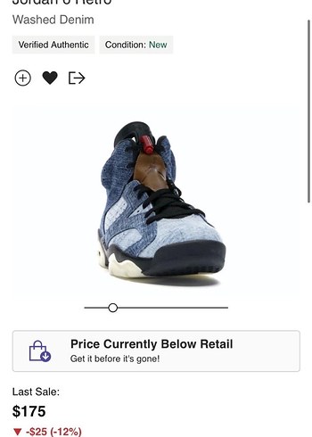 NİKE JORDAN 6 RETRO - Görsel 6