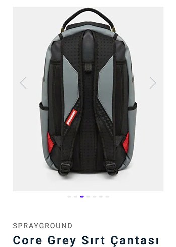 SPRAYGROUND CORE GREY - Görsel 6