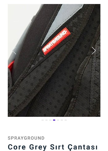 SPRAYGROUND CORE GREY - Görsel 7